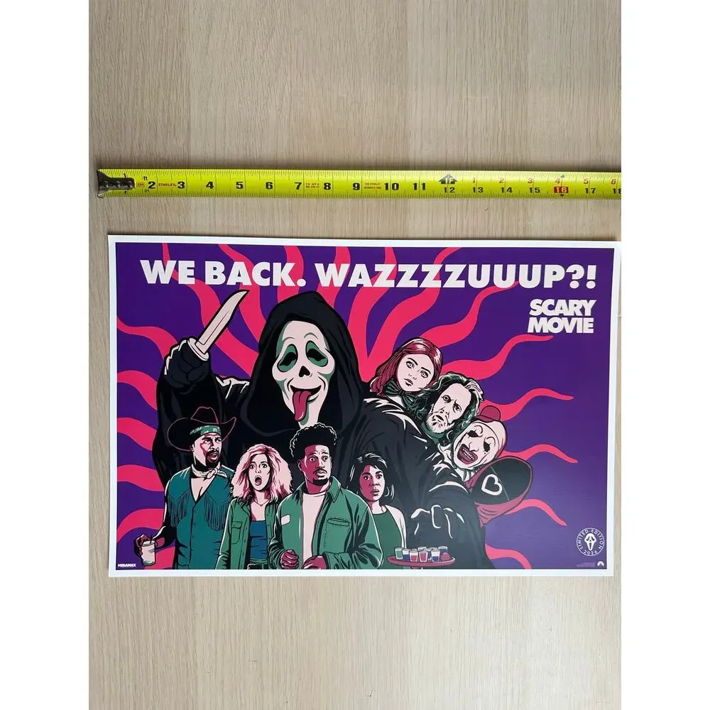 Limited Edition Scary Movie 6 Premiere Poster